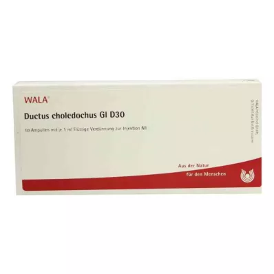DUCTUS CHOLEDOCHUS GL D 30 ampul, 10X1 ml DUCTUS CHOLEDOCHUS GL D 30 ampul, 10X1 ml