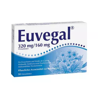 EUVEGAL 320 mg/160 mg film kaplı tabletler, 50 adet EUVEGAL 320 mg/160 mg film kaplı tabletler, 50 adet
