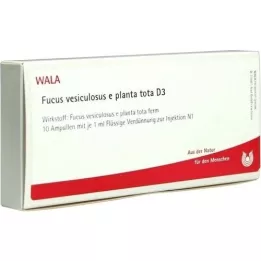 FUCUS VESICULOSUS E planta tota D 3 ampul, 10X1 ml