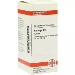 HARONGA D 4 Tablet, 80 Kapsül