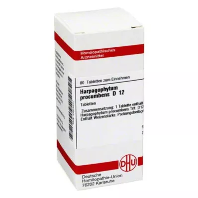 HARPAGOPHYTUM PROCUMBENS D 12 Tablet, 80 Kapsül