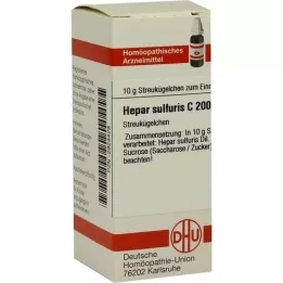 HEPAR SULFURIS C 200 globül, 10 g