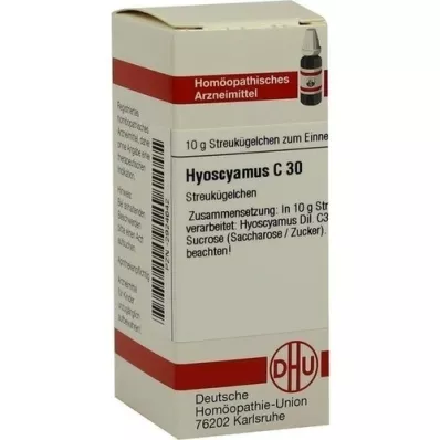 HYOSCYAMUS C 30 globül, 10 g