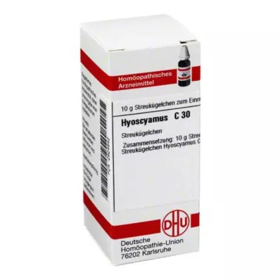 HYOSCYAMUS C 30 globül, 10 g HYOSCYAMUS C 30 globül, 10 g