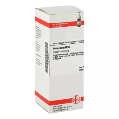 HYPERICUM D 30 seyreltme, 50 ml HYPERICUM D 30 seyreltme, 50 ml