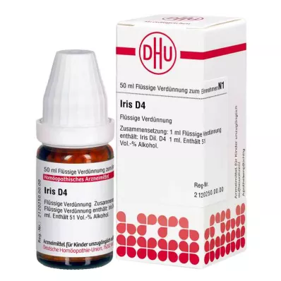 IRIS D 4 seyreltme, 50 ml IRIS D 4 seyreltme, 50 ml