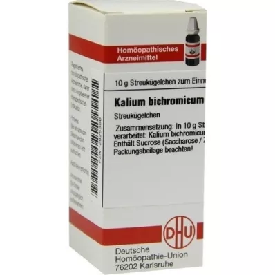 KALIUM BICHROMICUM D 30 globül, 10 g