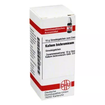 KALIUM BICHROMICUM D 30 globül, 10 g KALIUM BICHROMICUM D 30 globül, 10 g