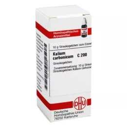 KALIUM CARBONICUM C 200 globül, 10 g