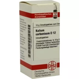 KALIUM CARBONICUM D 12 globül, 10 g