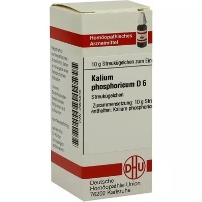 KALIUM PHOSPHORICUM D 6 globül, 10 g