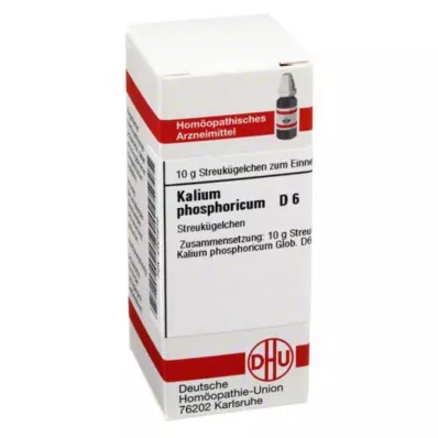KALIUM PHOSPHORICUM D 6 globül, 10 g