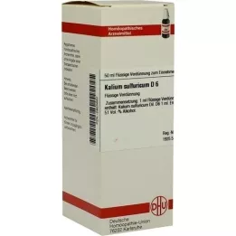 KALIUM SULFURICUM D 6 seyreltme, 50 ml