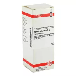KALIUM SULFURICUM D 6 seyreltme, 50 ml