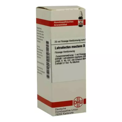 LATRODECTUS mactans D 12 seyreltme, 20 ml LATRODECTUS mactans D 12 seyreltme, 20 ml