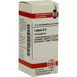 LEDUM D 3 globül, 10 g