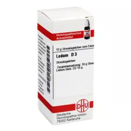 LEDUM D 3 globül, 10 g