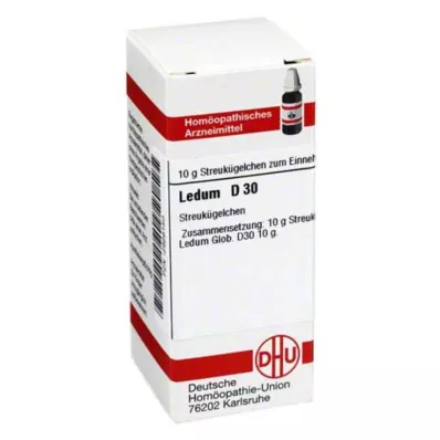 LEDUM D 30 globül, 10 g