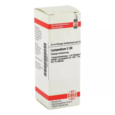 LYCOPODIUM C 30 seyreltme, 20 ml LYCOPODIUM C 30 seyreltme, 20 ml