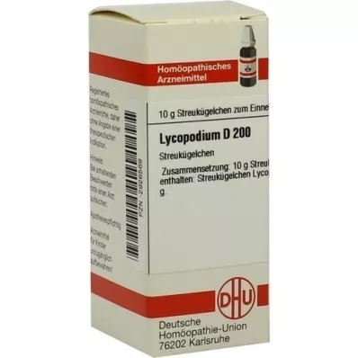 LYCOPODIUM D 200 globül, 10 g