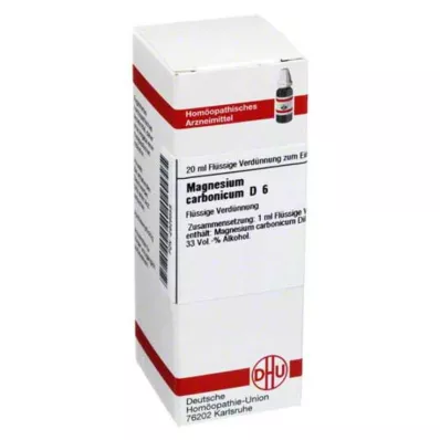 MAGNESIUM CARBONICUM D 6 seyreltme, 20 ml