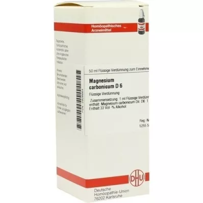 MAGNESIUM CARBONICUM D 6 seyreltme, 50 ml
