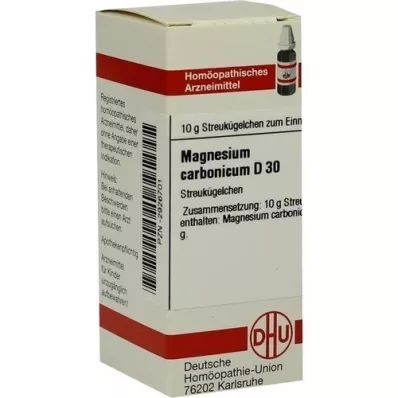 MAGNESIUM CARBONICUM D 30 globül, 10 g