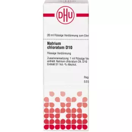 NATRIUM CHLORATUM D 10 seyreltme, 20 ml