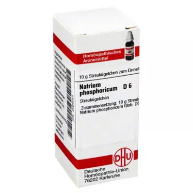 NATRIUM PHOSPHORICUM D 6 globül, 10 g NATRIUM PHOSPHORICUM D 6 globül, 10 g