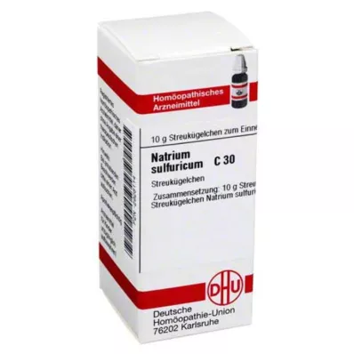 NATRIUM SULFURICUM C 30 globül, 10 g NATRIUM SULFURICUM C 30 globül, 10 g