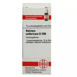 NATRIUM SULFURICUM C 200 globül, 10 g