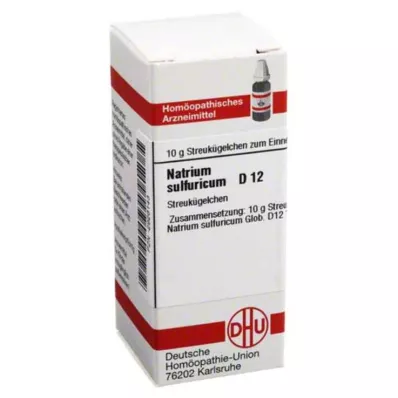 NATRIUM SULFURICUM D 12 globül, 10 g NATRIUM SULFURICUM D 12 globül, 10 g