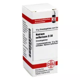 NATRIUM SULFURICUM D 30 globül, 10 g
