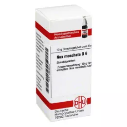 NUX MOSCHATA D 6 globül, 10 g