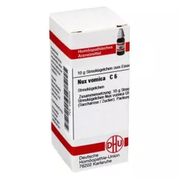 NUX VOMICA C 6 globül, 10 g