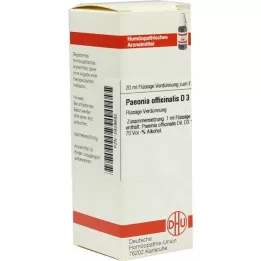 PAEONIA OFFICINALIS D 3 seyreltme, 20 ml