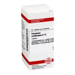 PETROLEUM RECTIFICATUM D 12 Tablet, 80 Kapsül