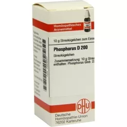 PHOSPHORUS D 200 globül, 10 g