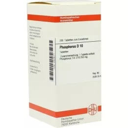 PHOSPHORUS D 10 Tablet, 200 Kapsül