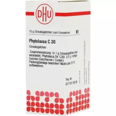 PHYTOLACCA C 30 globül, 10 g