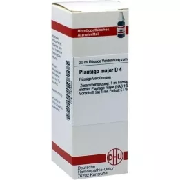 PLANTAGO MAJOR D 4 seyreltme, 20 ml