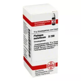 PLATINUM METALLICUM D 200 globül, 10 g