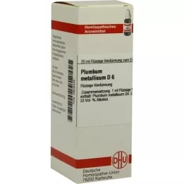 PLUMBUM METALLICUM D 6 seyreltme, 20 ml