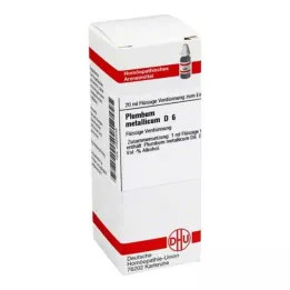 PLUMBUM METALLICUM D 6 seyreltme, 20 ml