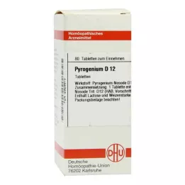 PYROGENIUM D 12 Tablet, 80 Kapsül