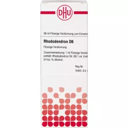 RHODODENDRON D 6 seyreltme, 50 ml