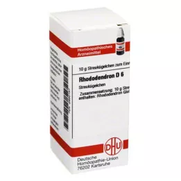 RHODODENDRON D 6 globül, 10 g