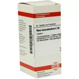 RHUS TOXICODENDRON C 30 Tablet, 80 Kapsül