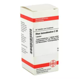 RHUS TOXICODENDRON C 30 Tablet, 80 Kapsül