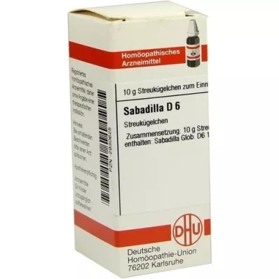 SABADILLA D 6 globül, 10 g